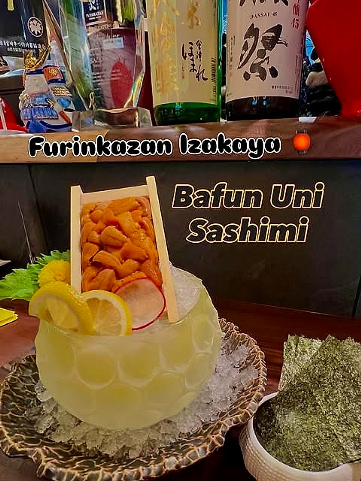 Bafun Uni Sashimi