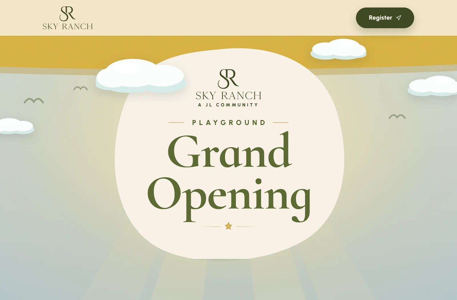 The invitation page people land on