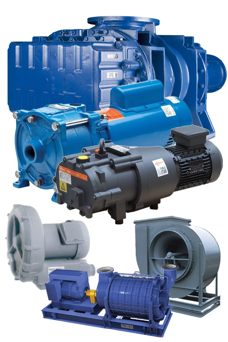 Industrial blowers and fans Poco sells and services