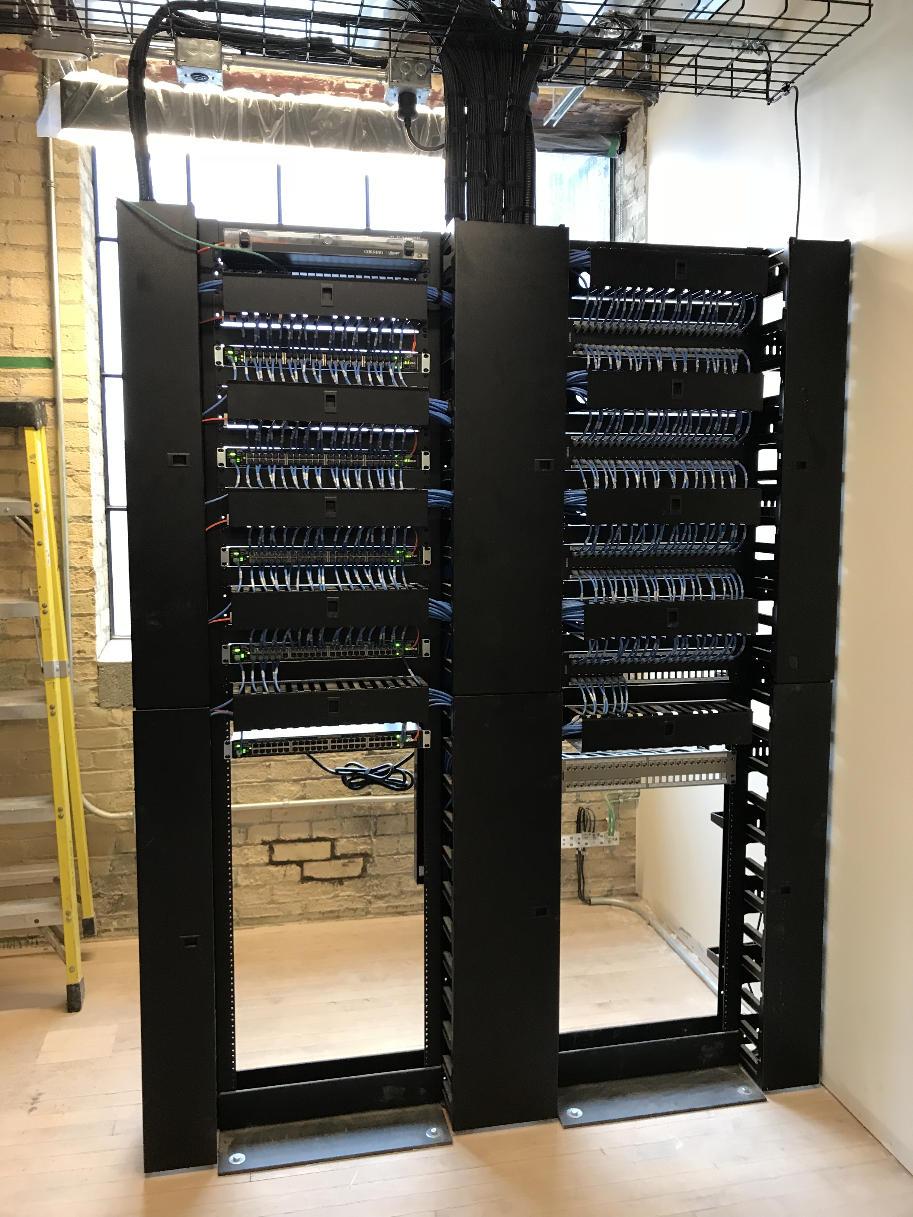 Pro Electric network cabling installation