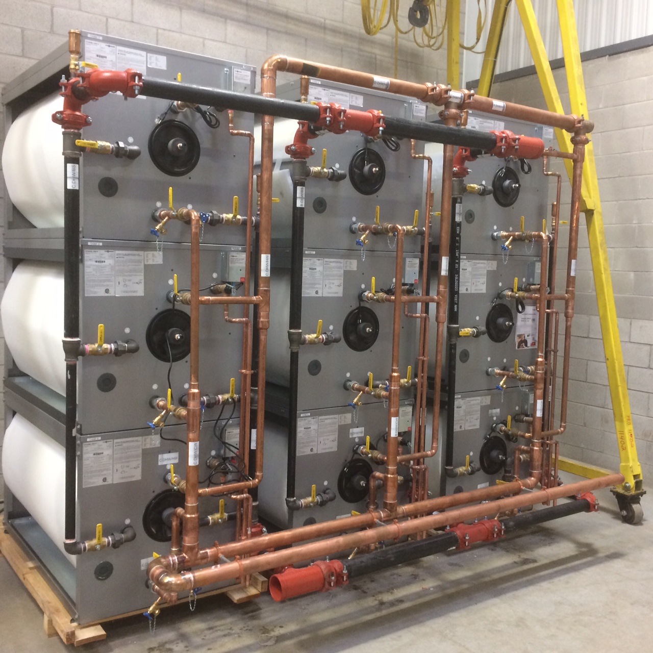 Pro Electric plumbing and heating installation