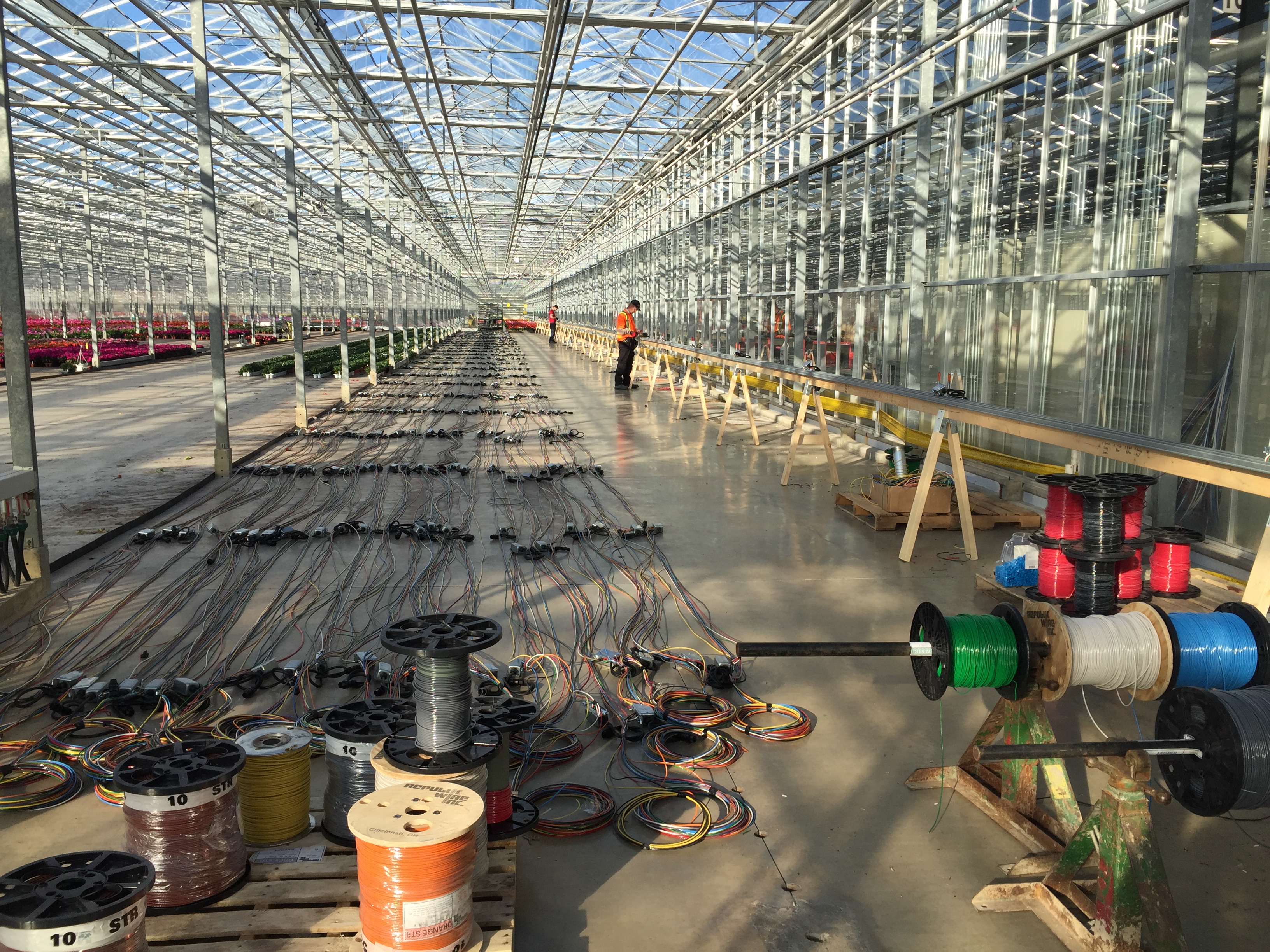 Pro Electric process piping installation