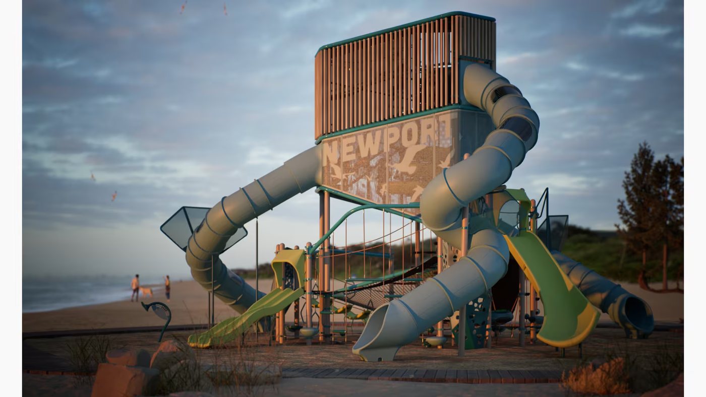 The Lookout, the new Volo-Aire playground at Sky Ranch