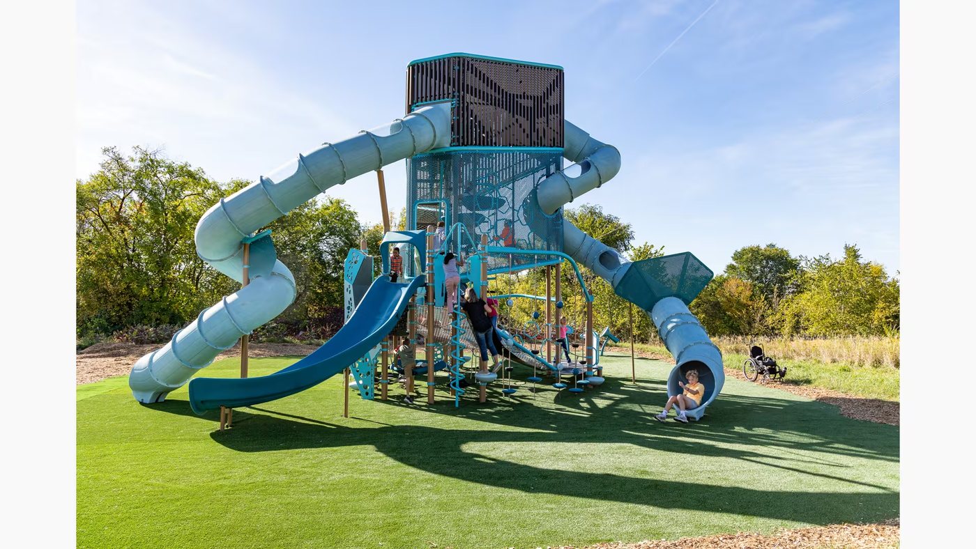 The Lookout, the new Volo-Aire playground at Sky Ranch